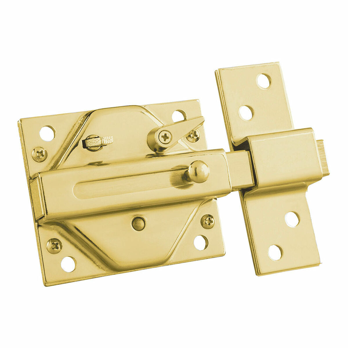 Ferrolho de segurança IFAM CS88L Latão Dourado Aço – Tekmaquinas - O ...