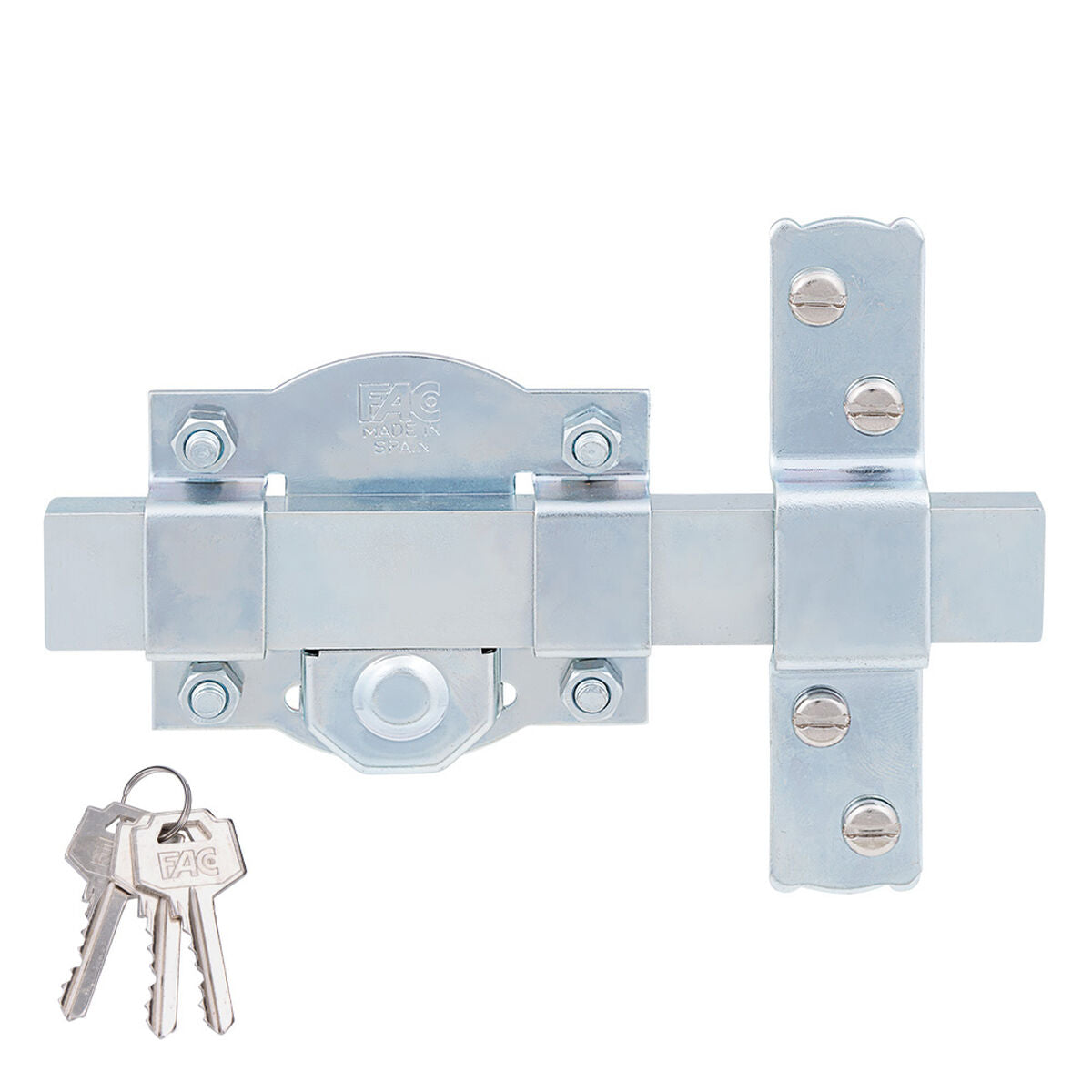 Ferrolho de segurança Fac 50-r/80 Aço 50 mm Galvanizado – Tekmaquinas ...