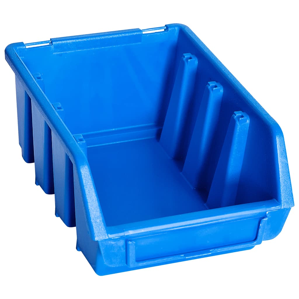 Caixas de arrumação empilháveis 20 pcs plástico azul – Tekmaquinas - O seu  sonho é a nossa prioridade!
