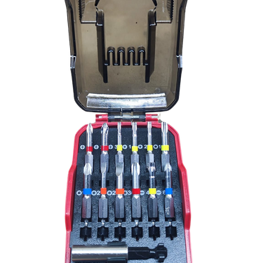 Conjunto de bits PARKSIDE PBAE 2 A1, 31 peças B-ware