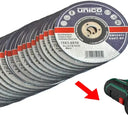 20X Discos 75Mm Para Rebarbadora Pequena 12V Parkside