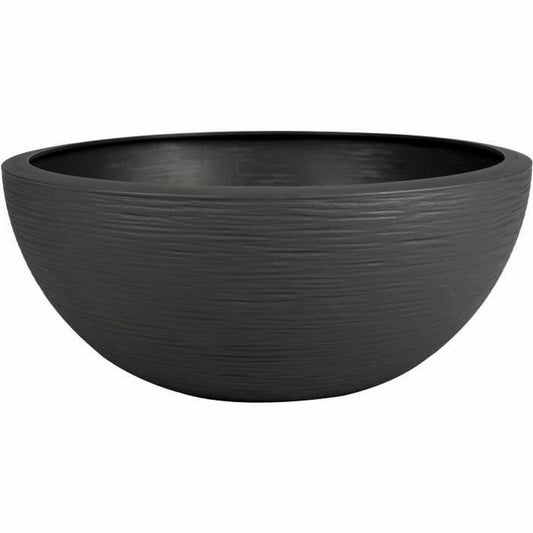 Vaso EDA 3210103482 Cinzento Antracite Plástico Ø 40 cm