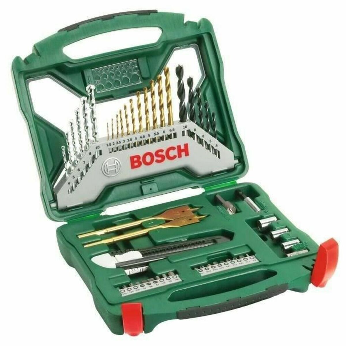 Conjunto de brocas BOSCH (50 Peças) – Tekmaquinas - O seu sonho é a ...