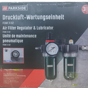 Unidade de manutenção de ar comprimido PDWE 8 PARKSIDE B-ware