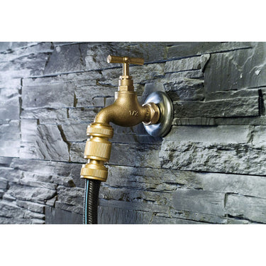 Connettore tubo Cellfast 3/4" 1/2" Ottone Rubinetto