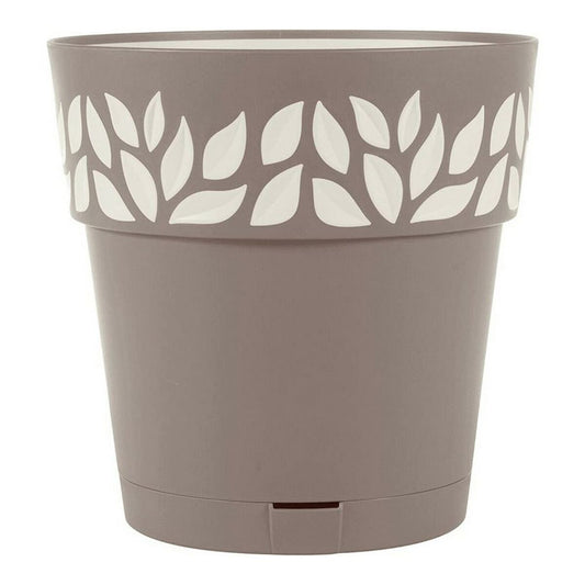 Vaso Autoirrigante Stefanplast 3920111 Marrone Beige Plastica 19 x 19 x 19 cm