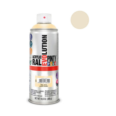 Pintura en spray Pintyplus Evolution RAL 1015 400 ml Light Ivory