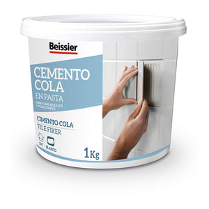 Cemento Beissier 70165-002 Blanco 1 kg