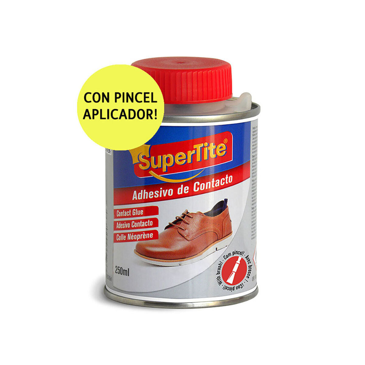 Adesivo di contatto Supertite A2500 Pennello 250 ml