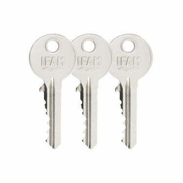 Chiavistello di sicurezza IFAM B5/50 Ottone Sovrapporre Marrone Acciaio 110 mm