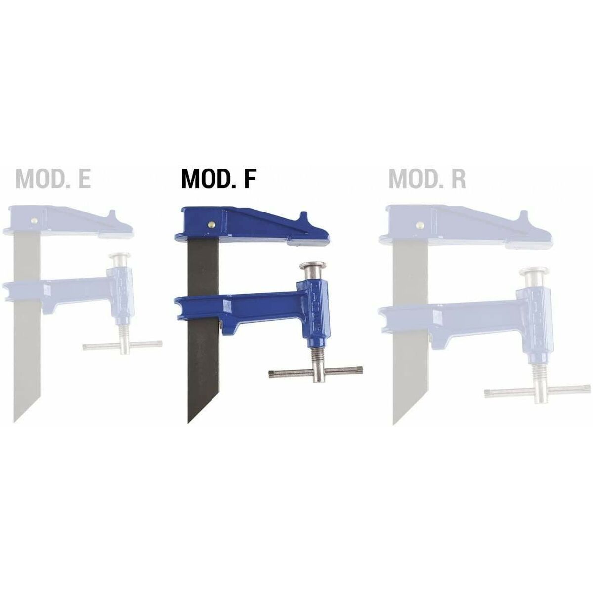 Morsetto Piher F-30 04030 Acciaio 30 cm