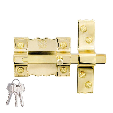 Aldraba para porta Fac 300-p/87 Dourado Escorredor