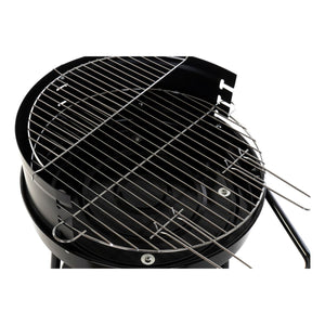 Barbecue a Carboni con Ruote DKD Home Decor Nero Metallo Plastica 59 x 49,5 x 82 cm