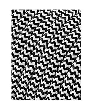 Cable EDM 2 x 0,75 mm Blanco/Negro 5 m