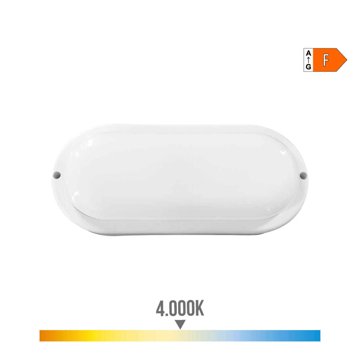 Aplique LED EDM Oval Blanco 18 W F 1820 lm (4000 K)