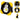 Linterna LED EDM XL Foco Recargable Amarillo 15 W 250 Lm