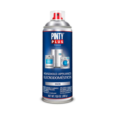 Pintura en spray Pintyplus Tech E150 400 ml Electrodomésticos Plateado