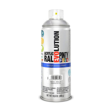 Verniz em Spray Pintyplus Evolution B199 Base de água 400 ml Incolor