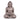 Statua Decorativa da Giardino Buddha Grigio Poliresina (25 x 57 x 42,5 cm)