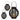 Lanterna Candela LED Marrone Plastica (21 x 25 x 21 cm)
