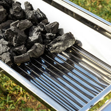 Carregar imagem no visualizador da galeria, Churrasqueira Dobrável de Aço Inoxidável para Carvão ExelQ InnovaGoods

