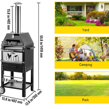 grelhador e forno de pizza profissional