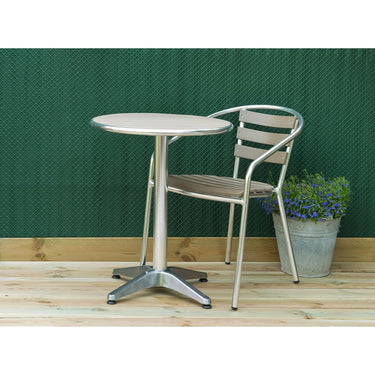 Nature Quebra-vento de jardim com camada dupla PE 1x3 m