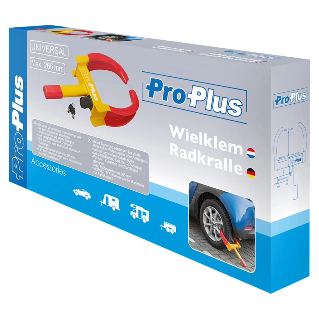 ProPlus Grampo de roda universal 341341