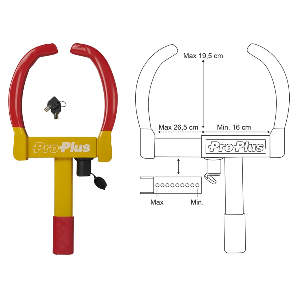 ProPlus Grampo de roda universal 341341