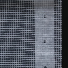 Carregar imagem no visualizador da galeria, Lona em tecido imitação de gaze 260 g/m² 2x5 m branco
