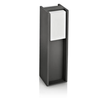Carregar imagem no visualizador da galeria, Lâmpada de LED Philips Sobremuro/pie E27 230 V 14 W Antracite Aço inoxidável Alumínio
