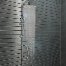 Carica l&#39;immagine nel visualizzatore di Gallery, Conjunto de duche com chuveiro fixo e de mão aço inoxidável
