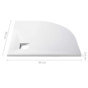 Base de chuveiro SMC 90x90 cm branco