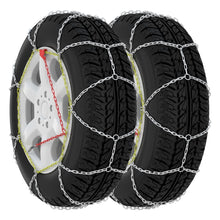 Cargar imagen en el visor de la galería, Correntes de neve para pneus de carros 2 pcs 9 mm KN80
