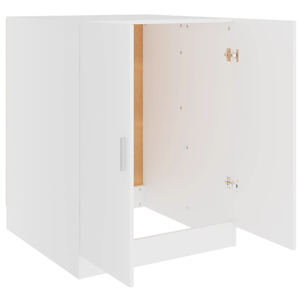 Armário para máquina de lavar roupa 71x71,5x91,5 cm branco