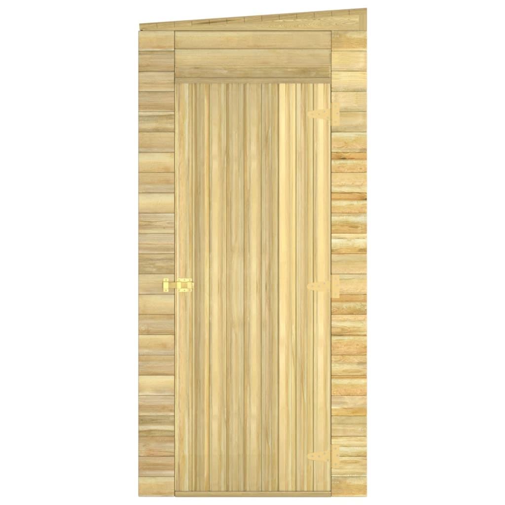 Abrigo de arrumação para jardim 100x210x218 cm pinho impregnado