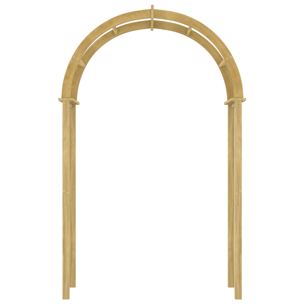 Arco 141x97x243 cm pinho maciço impregnado