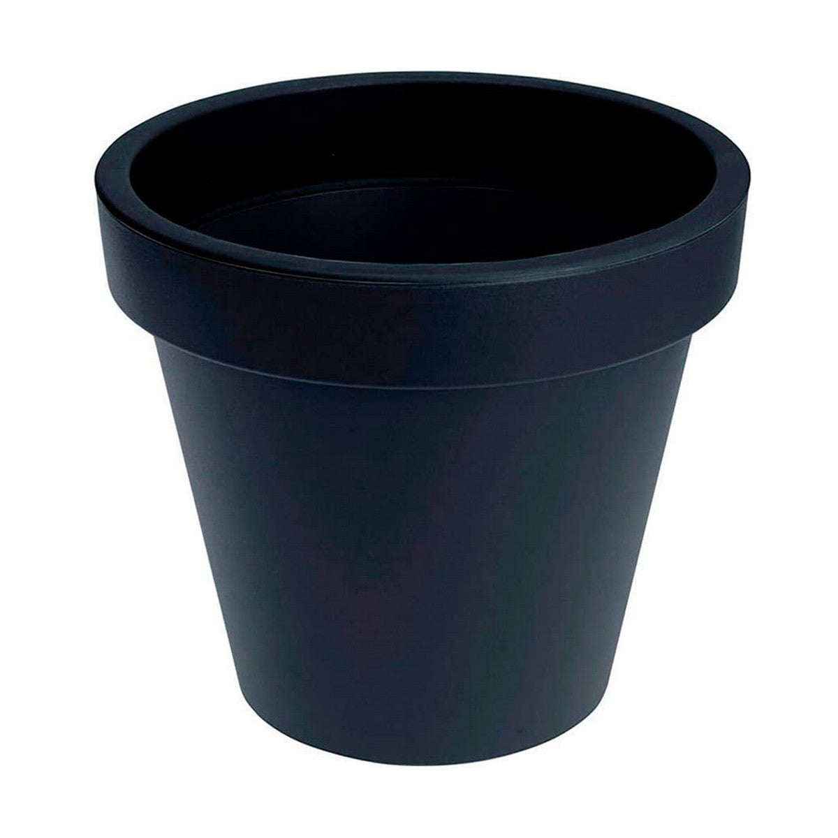 Vaso Plastiken Antracite Polipropileno (Ø 25 cm)