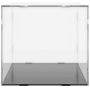 Caixa de exposição 24x12x11 cm acrílico transparente