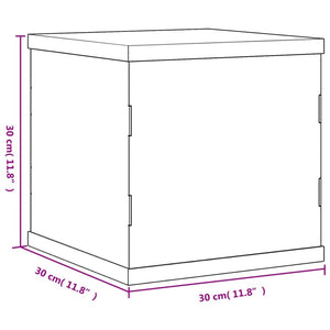 Caixa de exposição 30x30x30 cm acrílico transparente