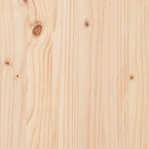 Suporte de lenha p/ exterior 108x52x106 cm madeira pinho maciça