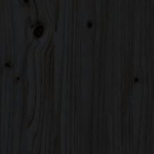 Cargar imagen en el visor de la galería, Caixa de arrumação 58x40,5x42 cm madeira de pinho maciça preto
