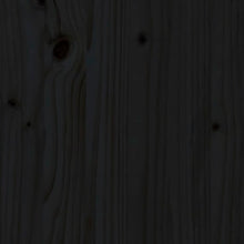 Carica l&#39;immagine nel visualizzatore di Gallery, Caixa de arrumação 91x40,5x42 cm madeira de pinho maciça preto
