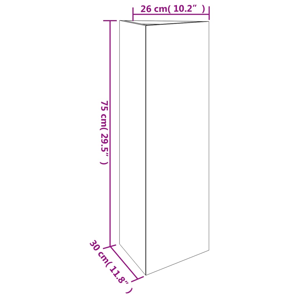 Vaso/floreira de jardim 30x26x75 cm aço corten