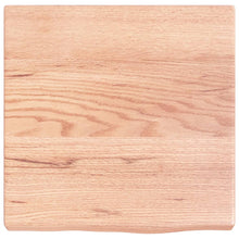 Carregar imagem no visualizador da galeria, Bancada p/ WC 40x40x(2-4) cm madeira maciça tratada castanho
