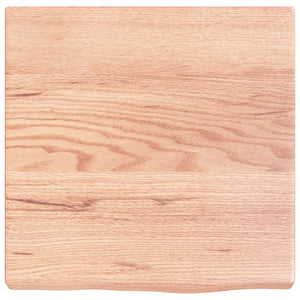 Bancada p/ WC 40x40x(2-4) cm madeira maciça tratada castanho