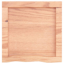 Carregar imagem no visualizador da galeria, Bancada p/ WC 40x40x(2-4) cm madeira maciça tratada castanho
