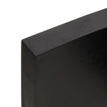 Cargar imagen en el visor de la galería, Bancada p/ WC 60x50x6 cm madeira tratada maciça cinza-escuro
