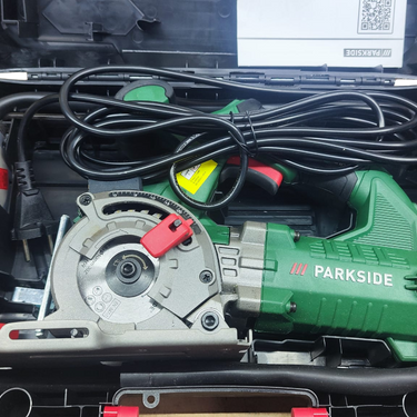 Serra circular com laser de precisão PARKSIDE PTS 710 A2 B-ware