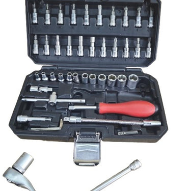 Jogo de Chaves de Engrenagem, 46 peças, Parkside B-ware